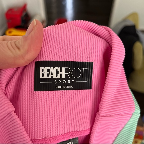 Beach Riot Leggings Women's XS Melinda Blossom Colorblock Retro Athleisure - Picture 6 of 7